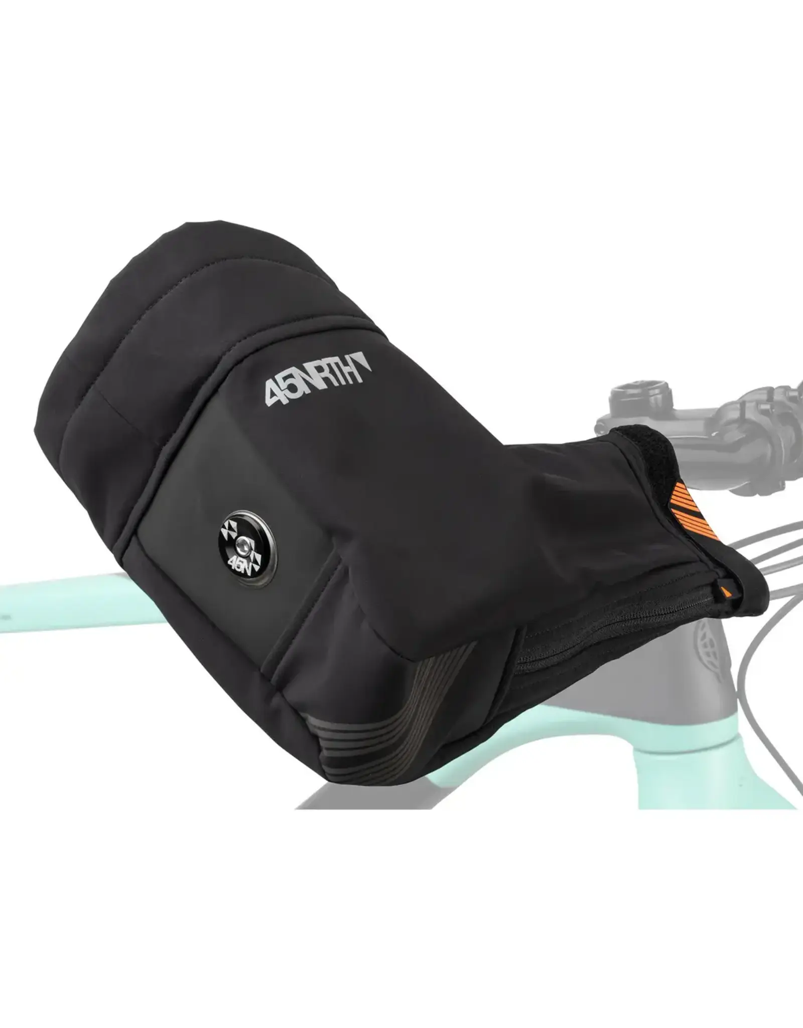 45NRTH 45NRTH Draugenklaw Flat Bar Pogies  Black