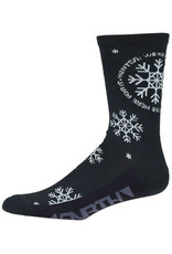 45NRTH 45NRTH We're Here For It Midweight Merino Wool Sock Blue/Light Blue