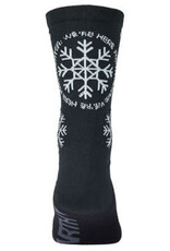 45NRTH 45NRTH We're Here For It Midweight Merino Wool Sock Blue/Light Blue