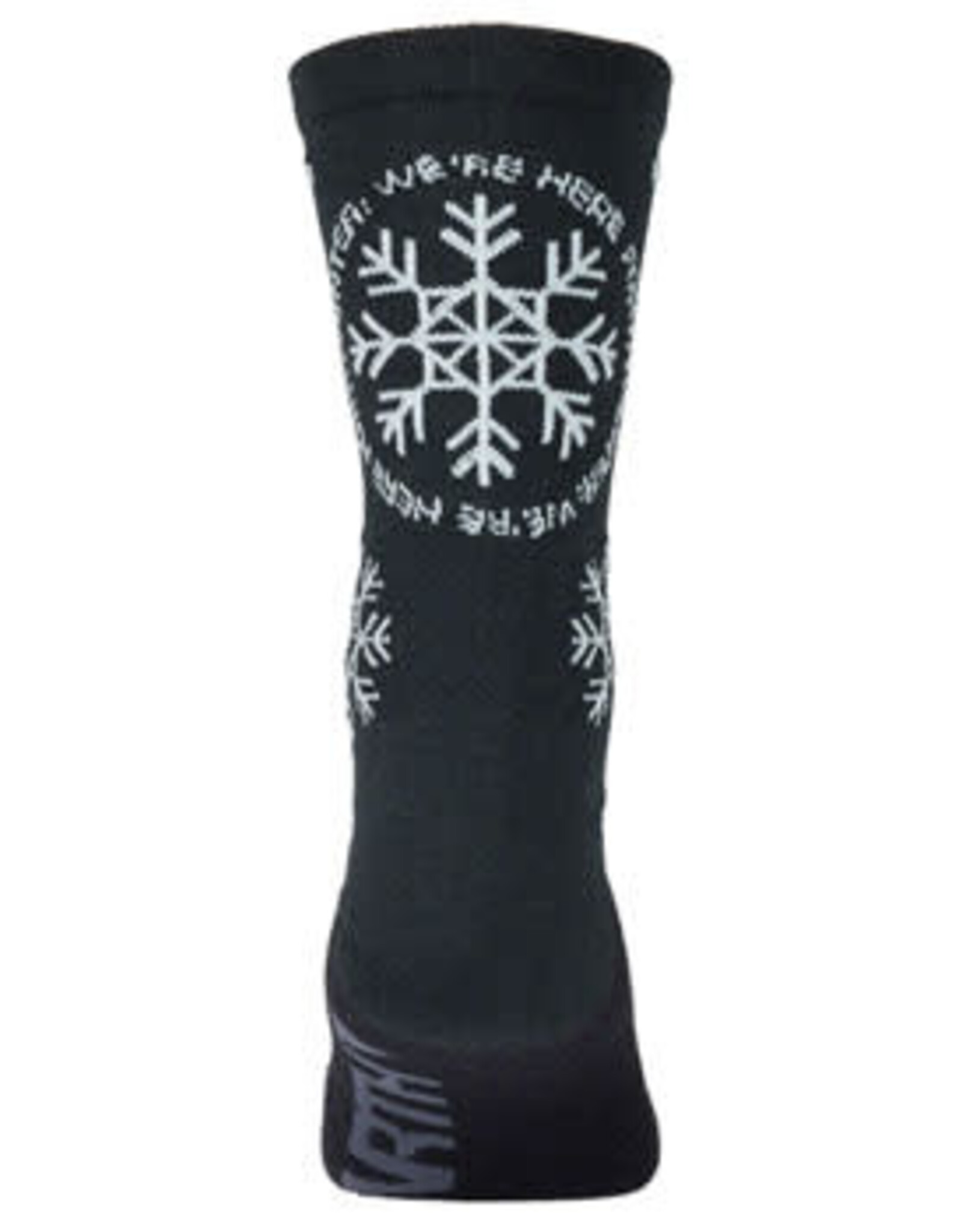 45NRTH 45NRTH We're Here For It Midweight Merino Wool Sock Blue/Light Blue