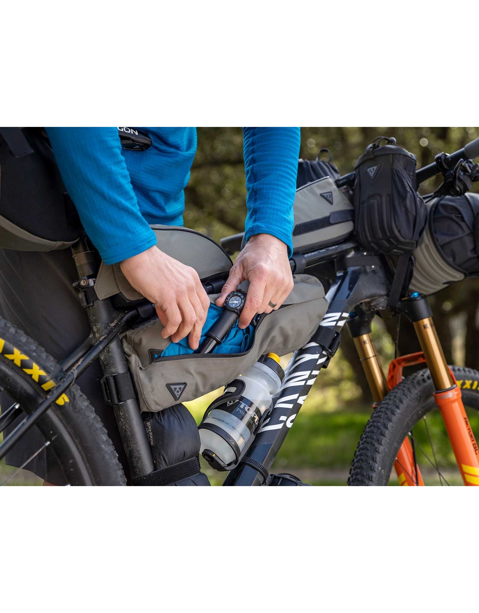 Topeak Topeak MidLoader Bikepacking Frame Bag 6L Green