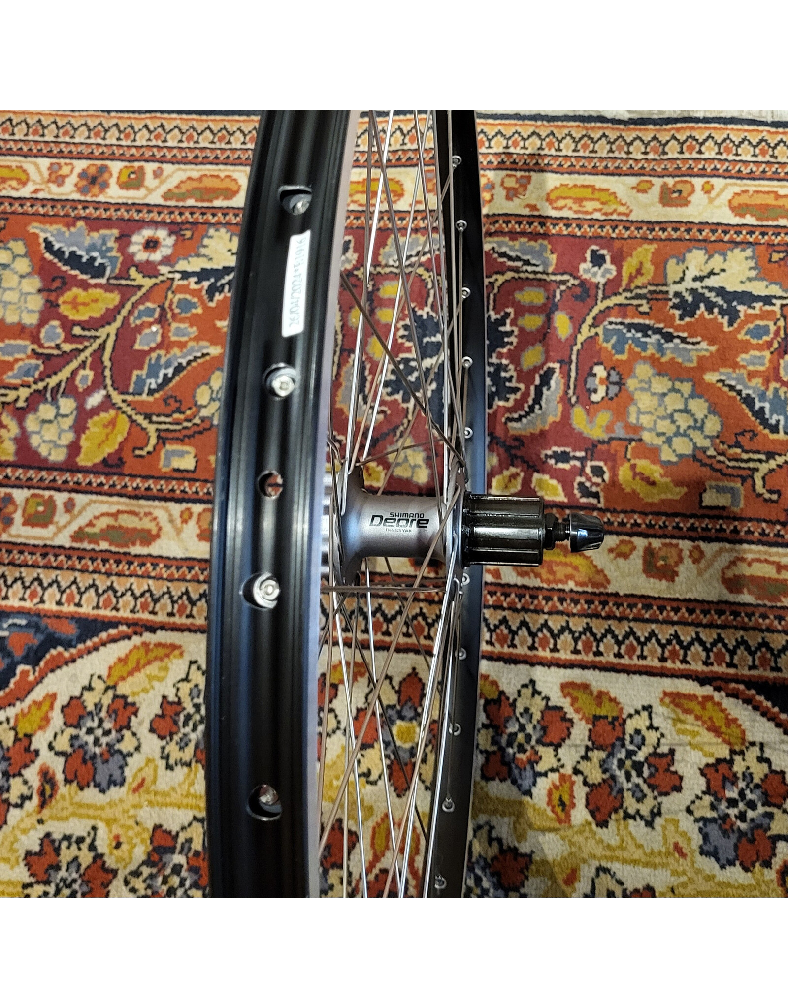 Natural Cycleworks Handbuilt Wheel  26" - Alex Adventure 2 - Shimano Deore Rear  - Silver Double Butted Spokes