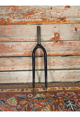 Generic 1" Threaded Unicrown 700c Fork 135mm Steerer Black