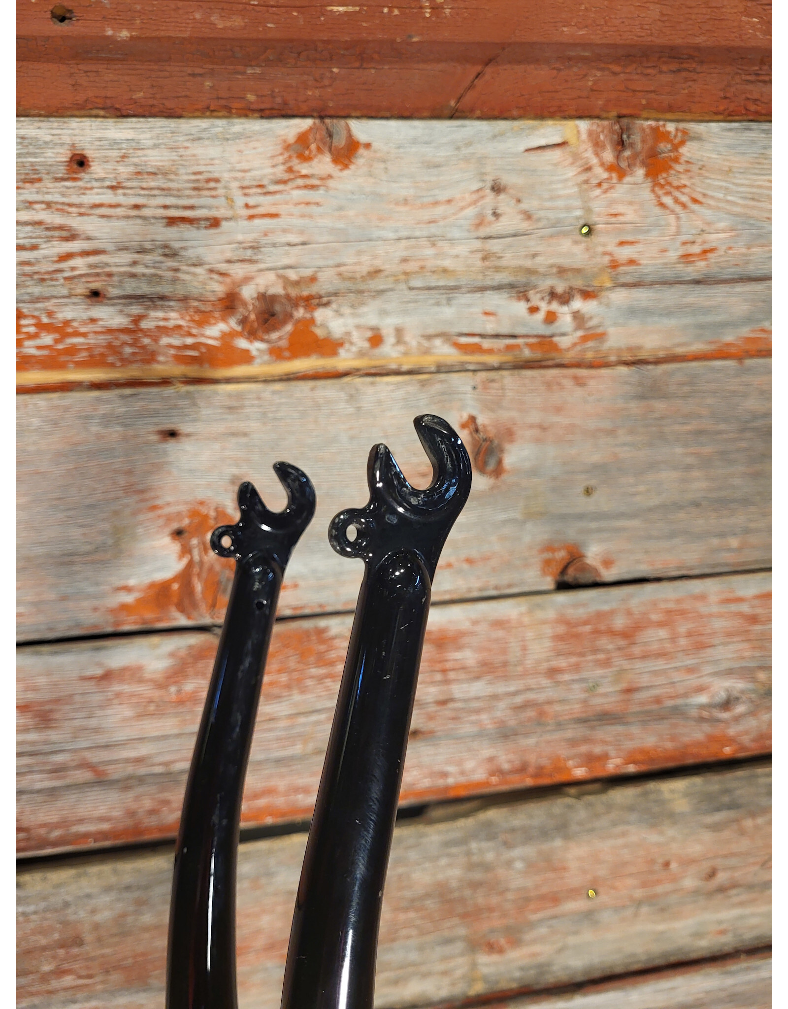 Generic 1" Threaded Unicrown 700c Fork 135mm Steerer Black