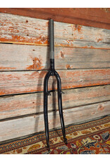 Generic 1" Threaded 700c Fork With Brake Posts Black