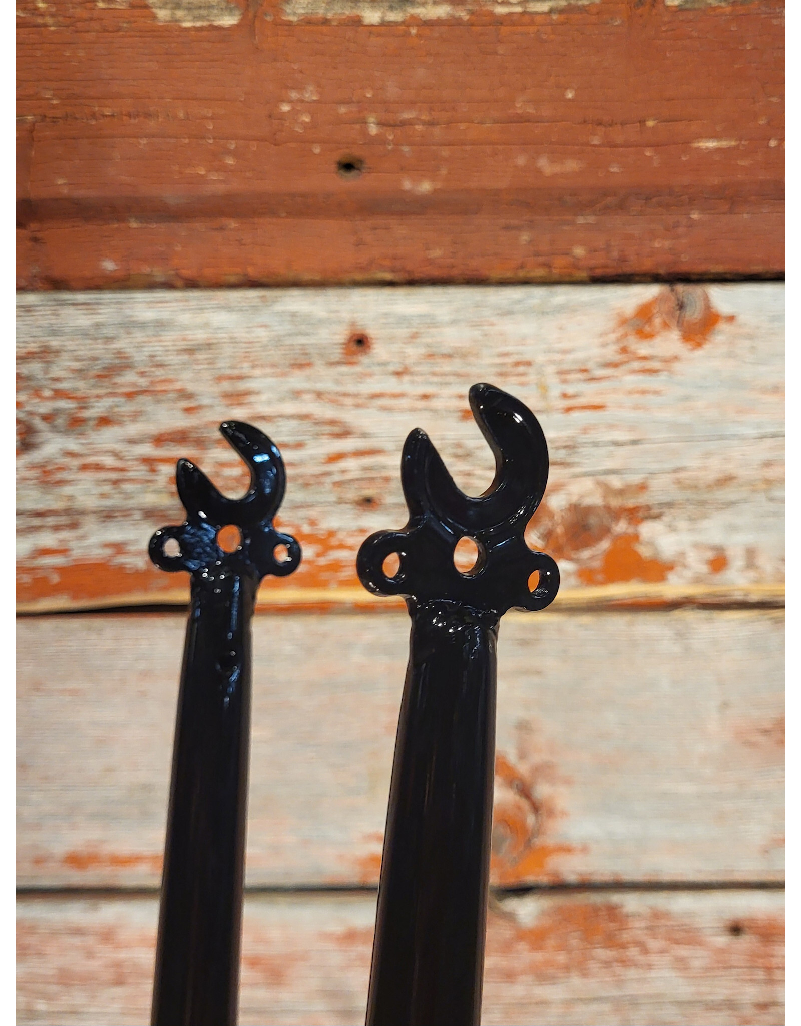 Generic 1" Threaded 700c Fork With Brake Posts Black