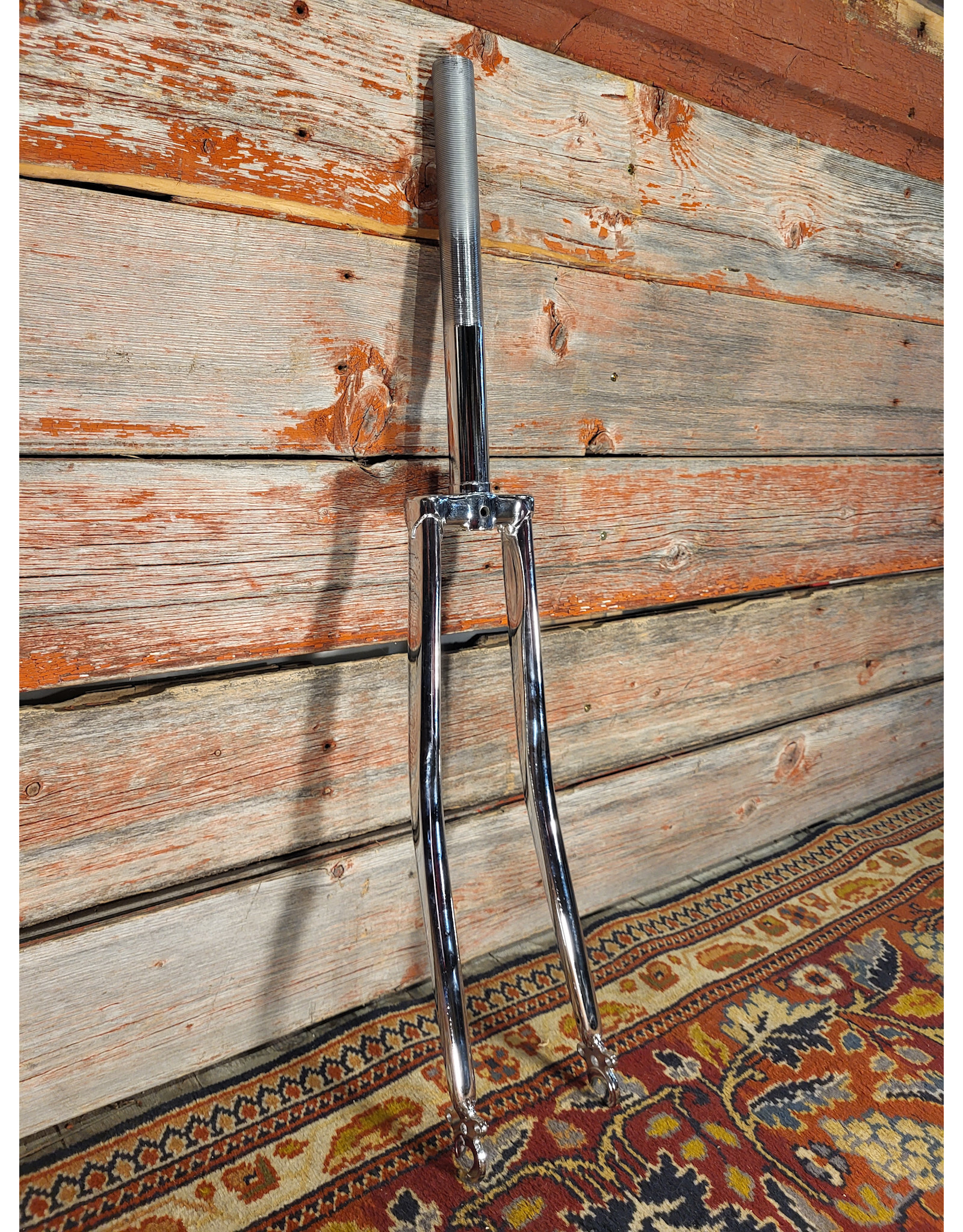 Generic 1" Threaded 700c/27"  Repair Fork Chrome