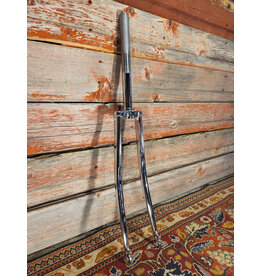 Generic 1" Threaded 700c/27"  Repair Fork Chrome