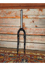 Generic 1 1/8'' Threadless 26" Fork With Brake Posts and Disc Tab