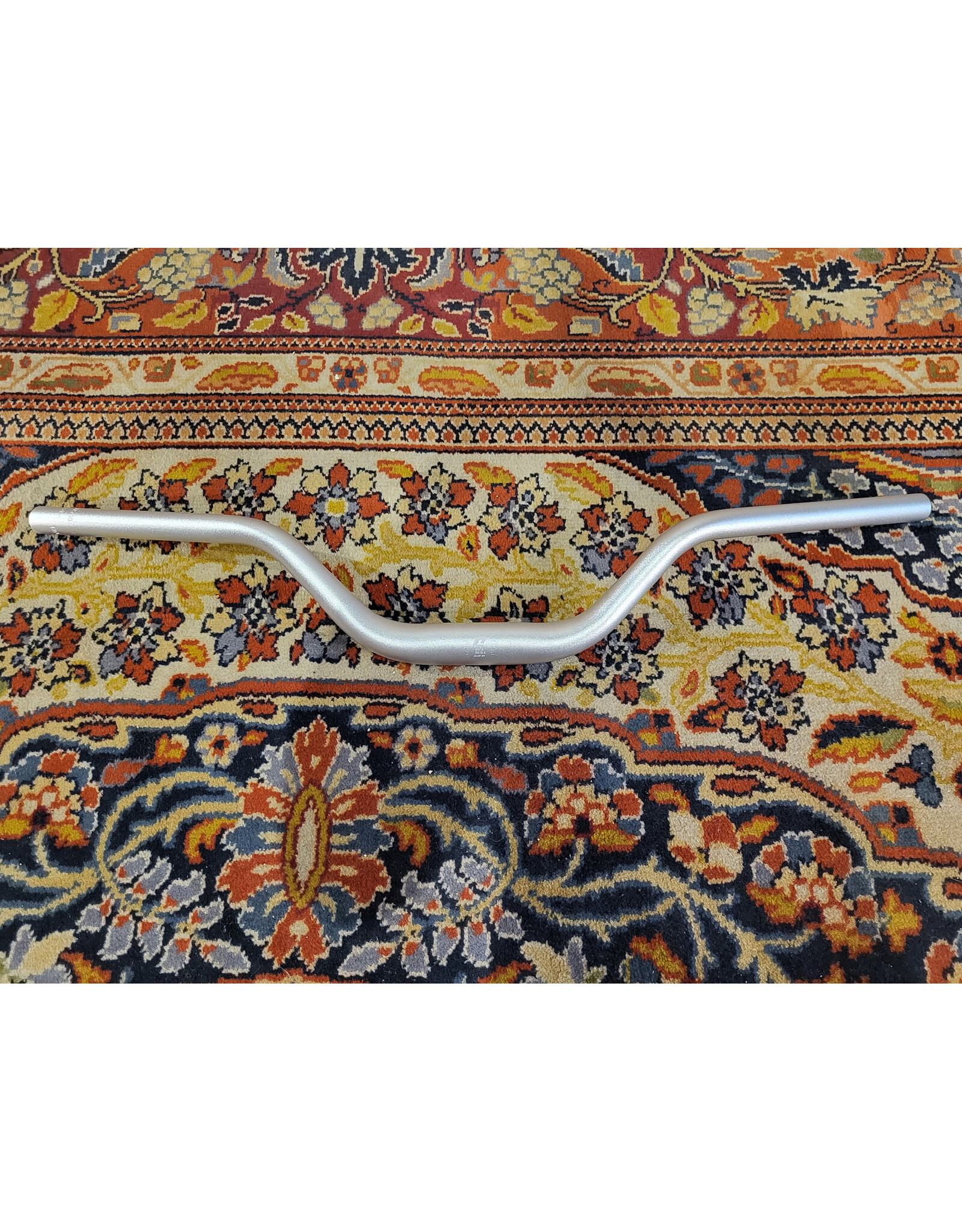 Zoom Zoom High Rise Handlebar 15 Degree Backsweep 96mm Rise 700mm Wide  31.8mm Clamp Silver