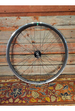 Natural Cycleworks Handbuilt Wheel 700c - Ambrosio FCS30 - Sturmey Archer Track Rear - Black Double Butted Spokes