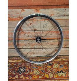 Natural Cycleworks Handbuilt Wheel 700c - Ambrosio FCS30 - Sturmey Archer Track Rear - Black Double Butted Spokes