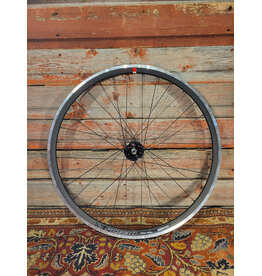 Natural Cycleworks Handbuilt Wheel 700c - Ambrosio FCS30 - Evo Track Hub Front - Black Double Butted Spokes
