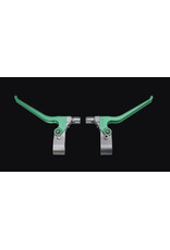 Interloc Racing Design (IRD) IRD Brake Lever Set Cafam-S (Short Pull) Mixed Color Silver / Green