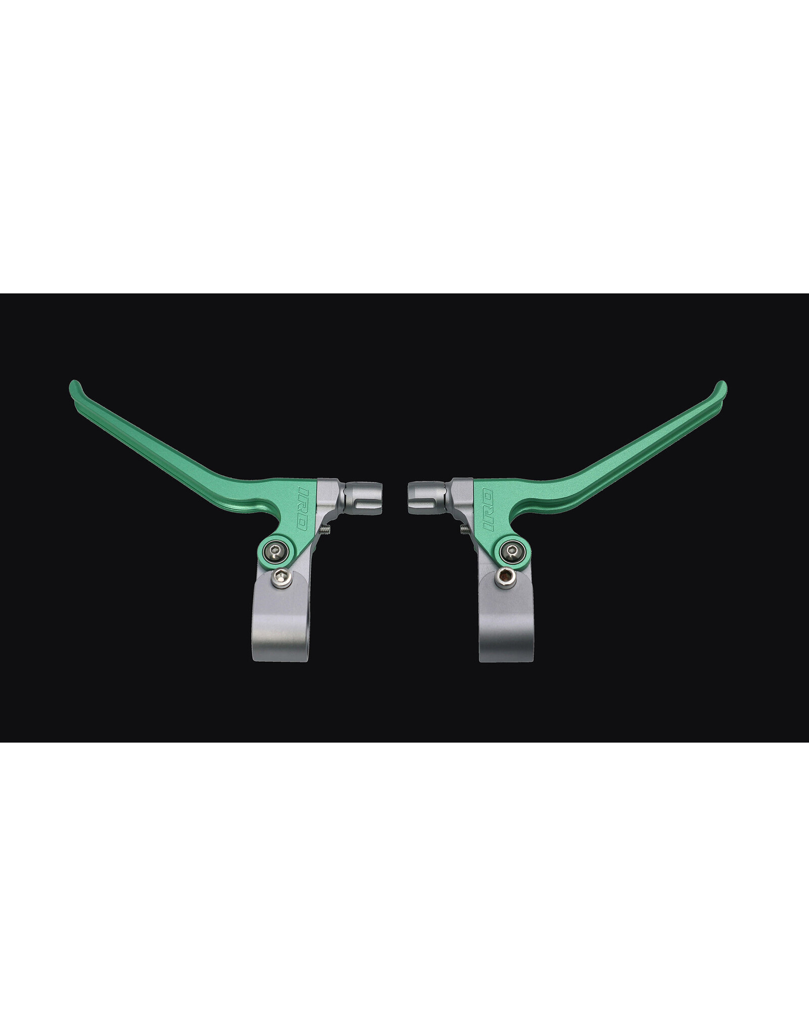 Interloc Racing Design (IRD) IRD Brake Lever Set Cafam-S (Short Pull) Mixed Color Silver / Green