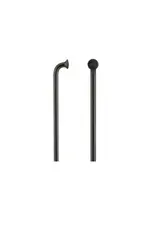 Sapim Spoke Individual Sapim Leader 13g (2.3mm) Black With Black Nipple