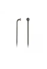 Sapim Spoke Individual Sapim Leader 13g (2.3mm) Silver With Silver Nipple