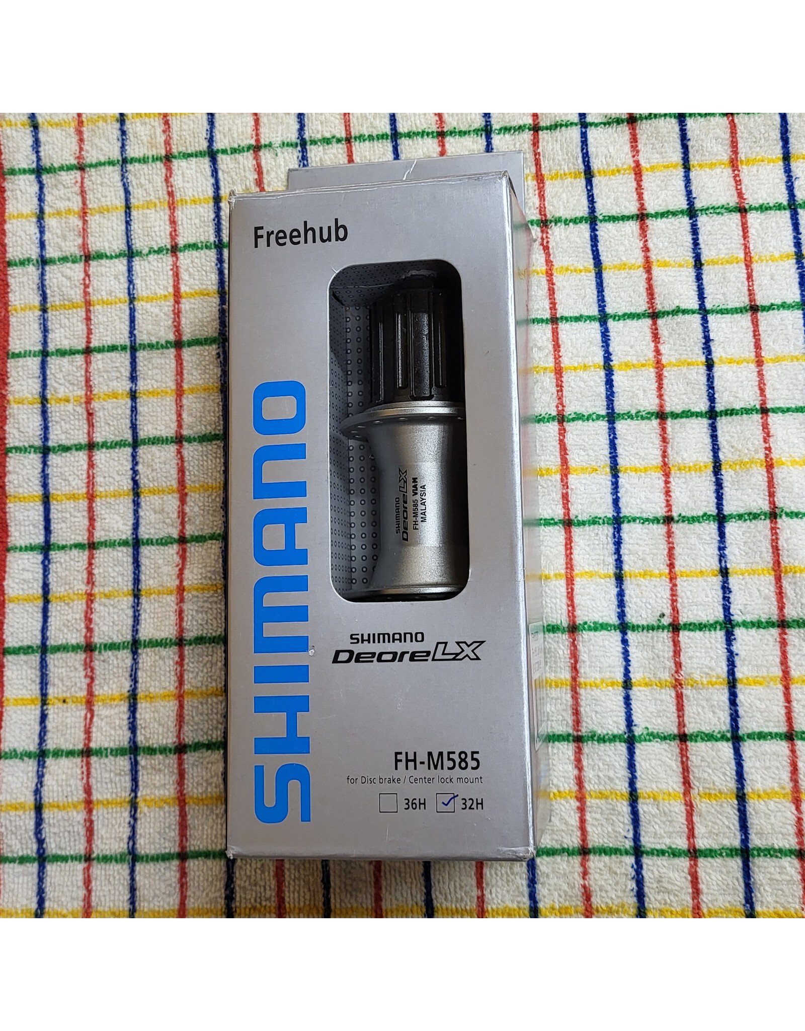 Shimano NOS Shimano FH-M585 Deore LX Center Lock Disc 32h Rear Hub