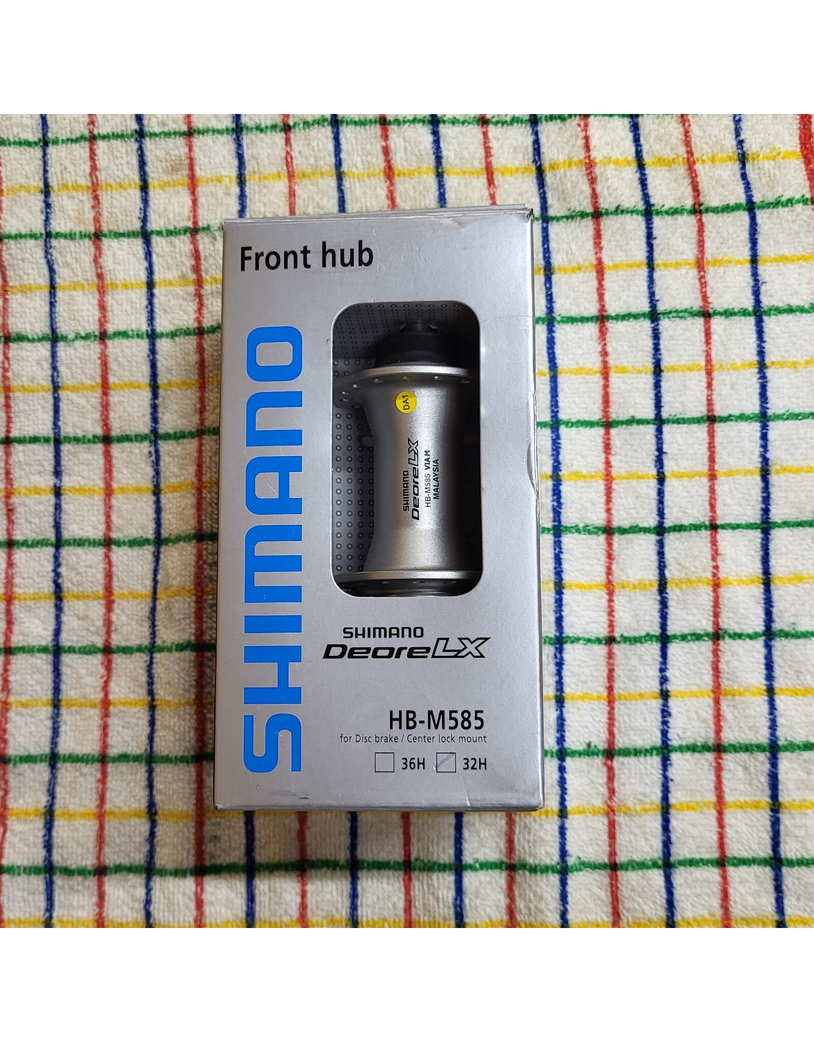 Shimano NOS Shimano HB-M585 Deore LX Center Lock Disc 32h Front Hub