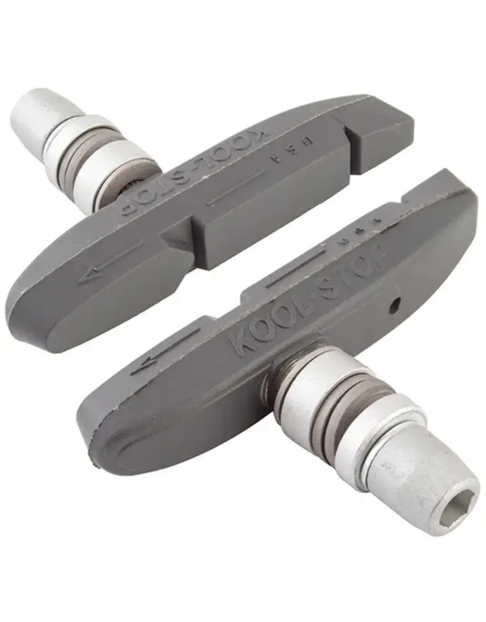 Kool Stop Kool-Stop Supra2 Threaded V-Type Brake Pads E-Bike Compound