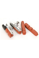Kool Stop Kool-Stop Road Cartridge Brake Pads Dual Compound  Pads + Extra Pair of Salmon Pads