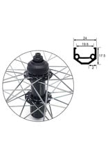 Damco Damco 26" Rear Wheel Shimano Cassette Centerlock Disc Hub Quick Release