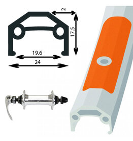 Damco Damco 26" Front Wheel Quick Release