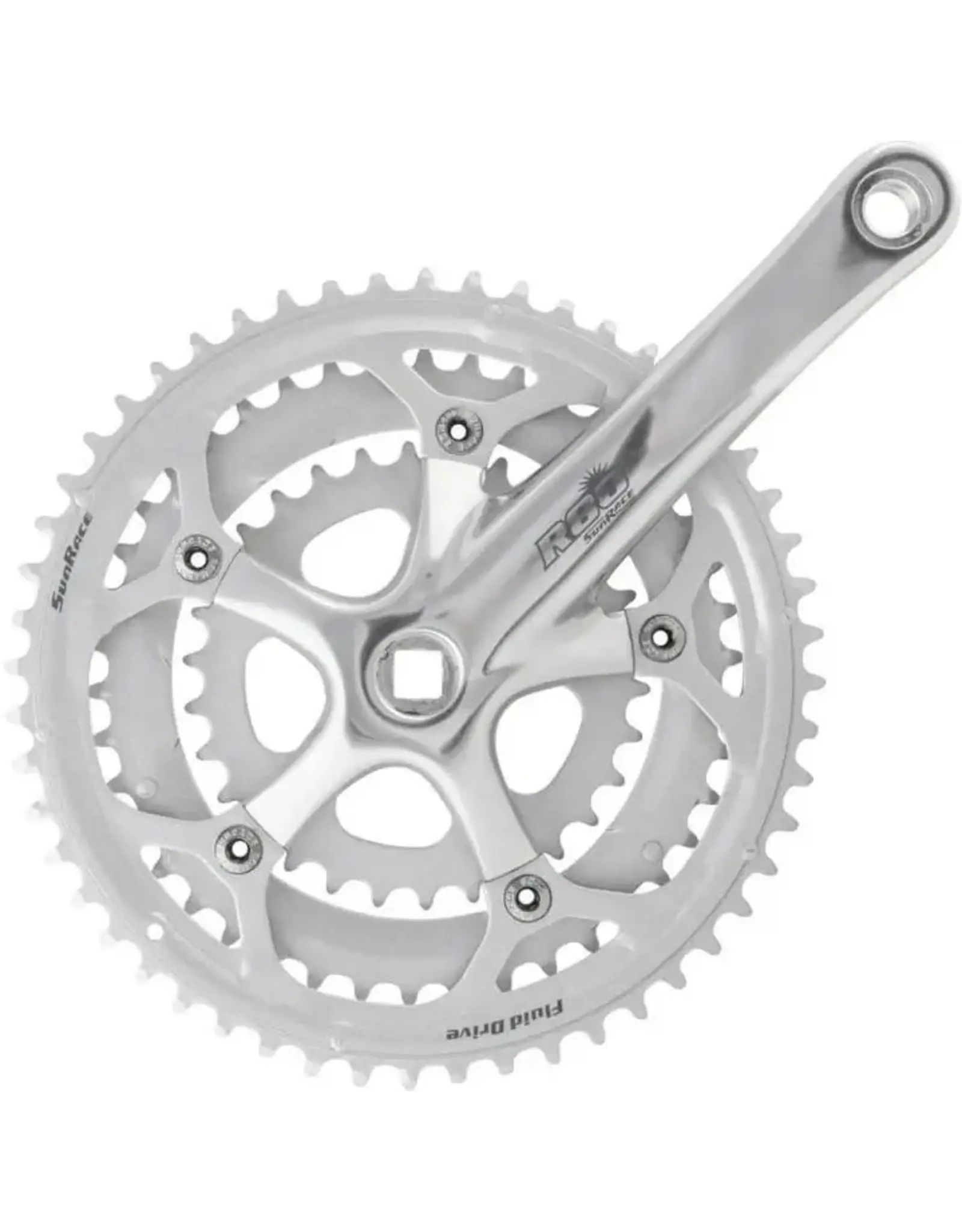 Sunrace Sunrace Crankset FCR87 52-42-30 Silver 170mm