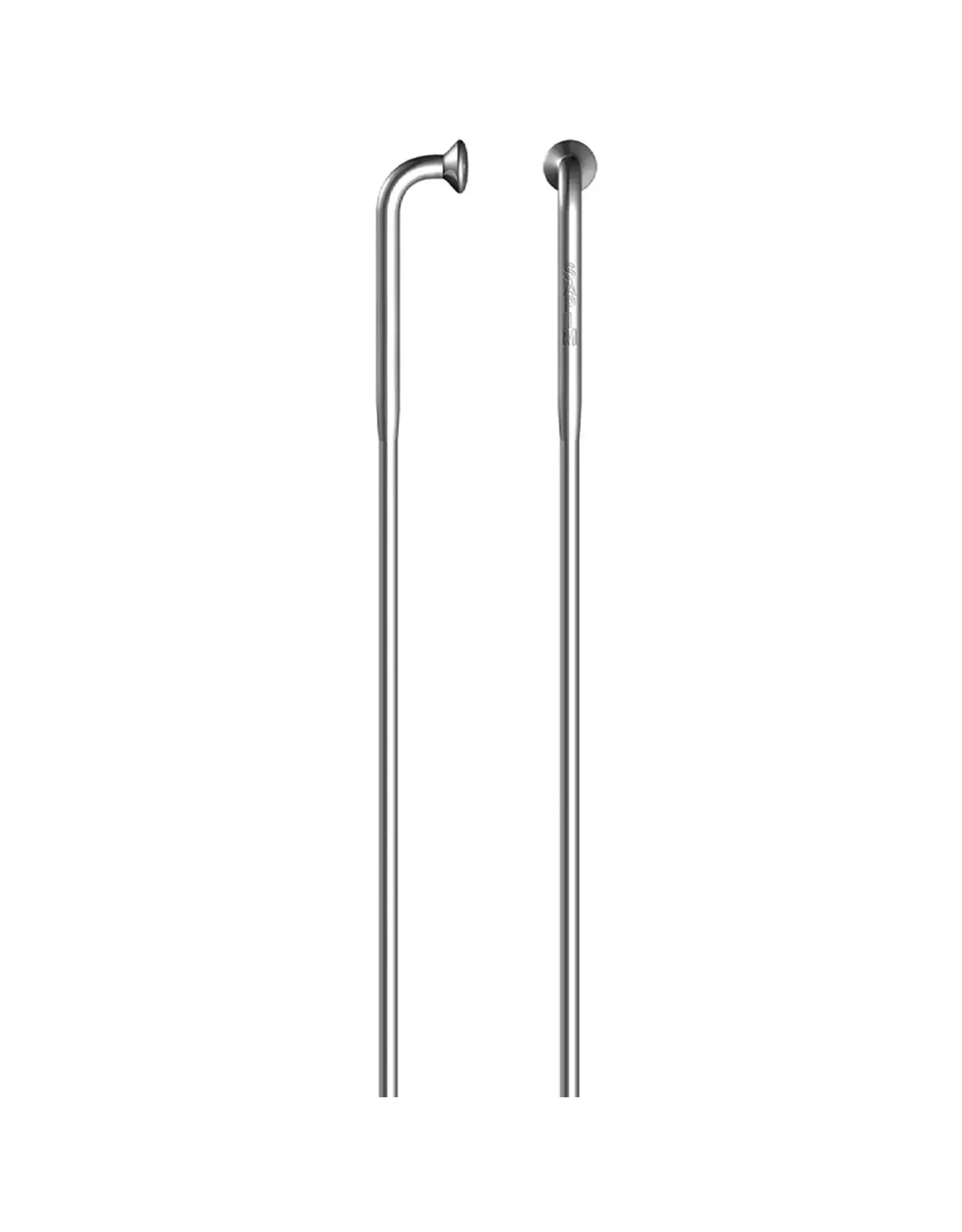 Sapim Spoke Individual Sapim E-Strong 12g - 13g (2.6-2.3mm) Silver With Silver Nipple