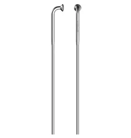 Sapim Spoke Individual Sapim E-Strong 12g - 13g (2.6-2.3mm) Silver With Silver Nipple