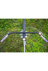 Velo Orange Velo Orange Klunker Handlebars 580mm wide 3" rise 25.4mm Clamp Nickel Finish