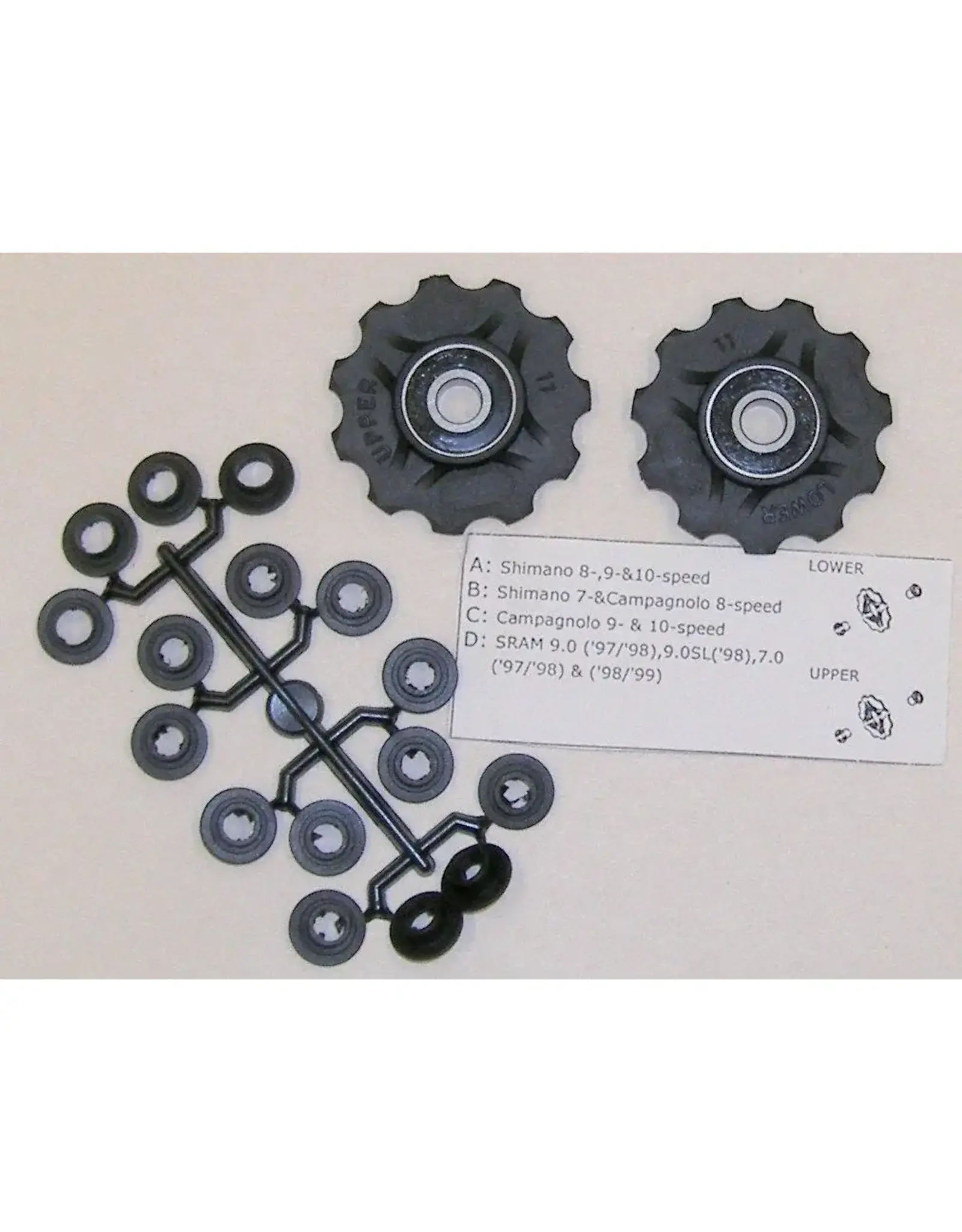 Velo Orange Velo Orange Sealed Bearing Universal Jockey Wheels