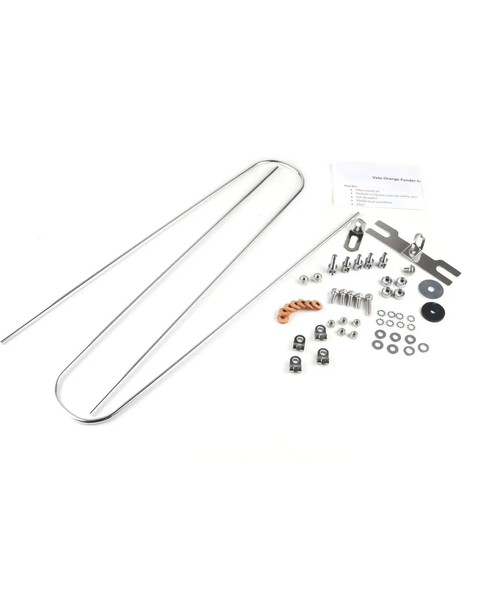 Velo Orange Velo Orange Smooth Fenders 700 x 55mm Silver