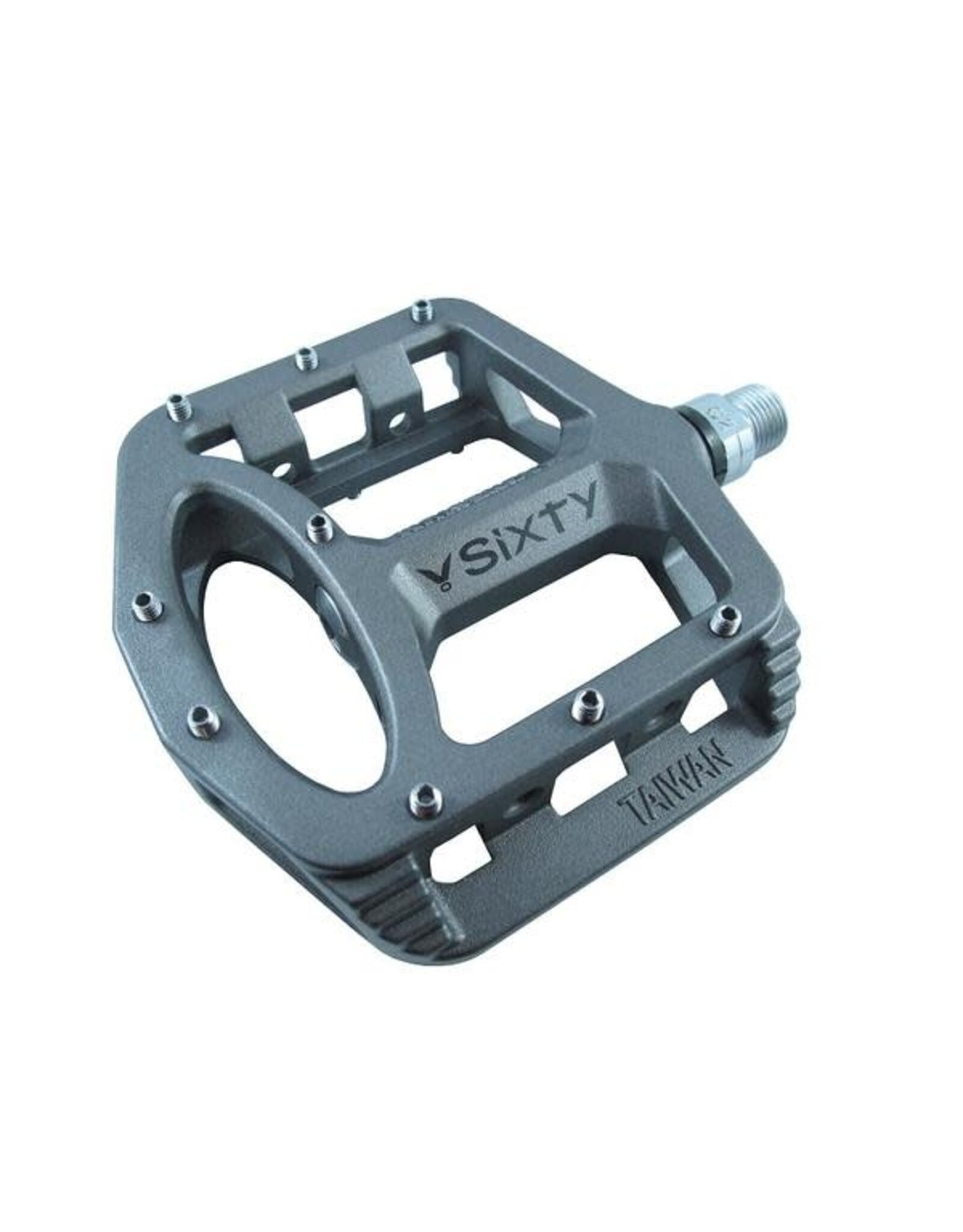 V-Sixty V-Sixty MG-1 Sealed Bearing Magnesium Pedals Grey