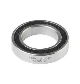 Enduro Enduro ABEC-5 Cartridge Bearing 61802 15x24x5