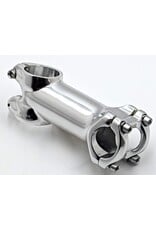 Basic Threadless Stem 25.4mm Clamp 7 Degrees 80mm Silver