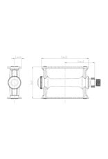 MKS MKS Sylvan Touring Pedals Silver