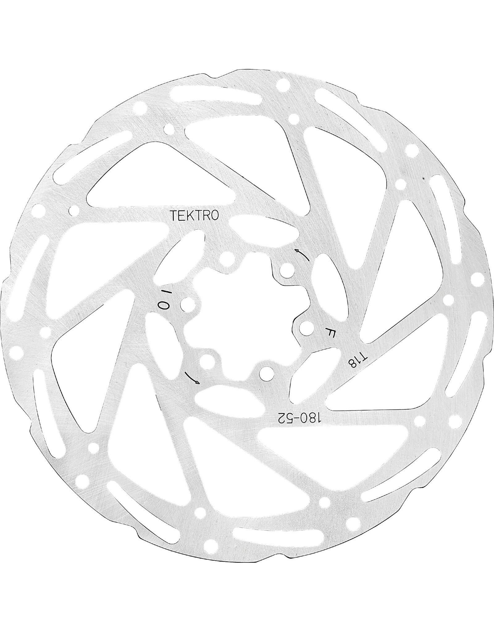 Tektro Tektro TR-52 Disc Brake Rotor 160mm 6 Bolt 1.8mm Thick