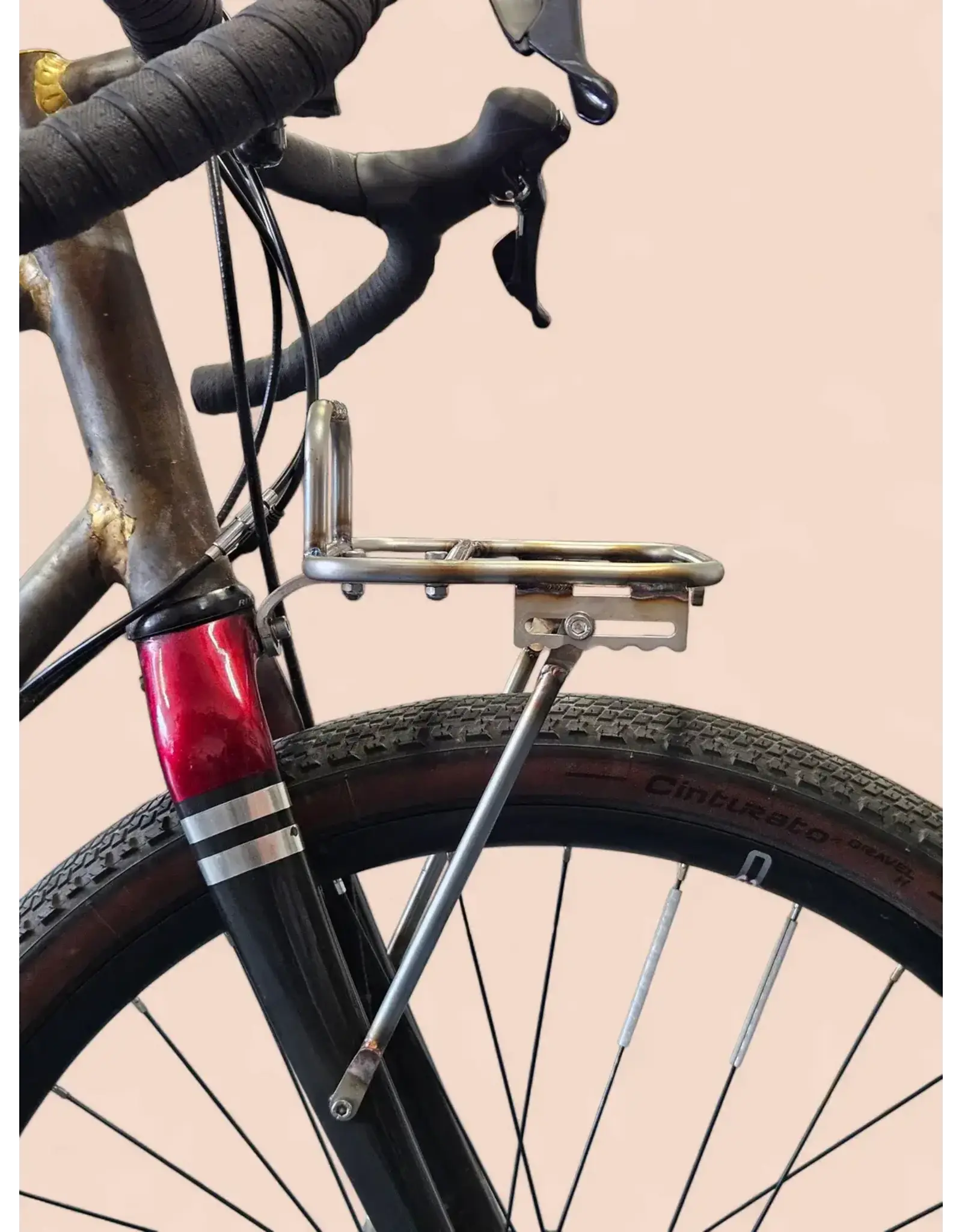 Memento Cycles Memento Cycles Ant Stainless Front Rack