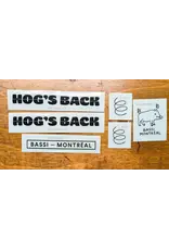 Bassi Bassi Hog's Back Decals Purple / Yellow