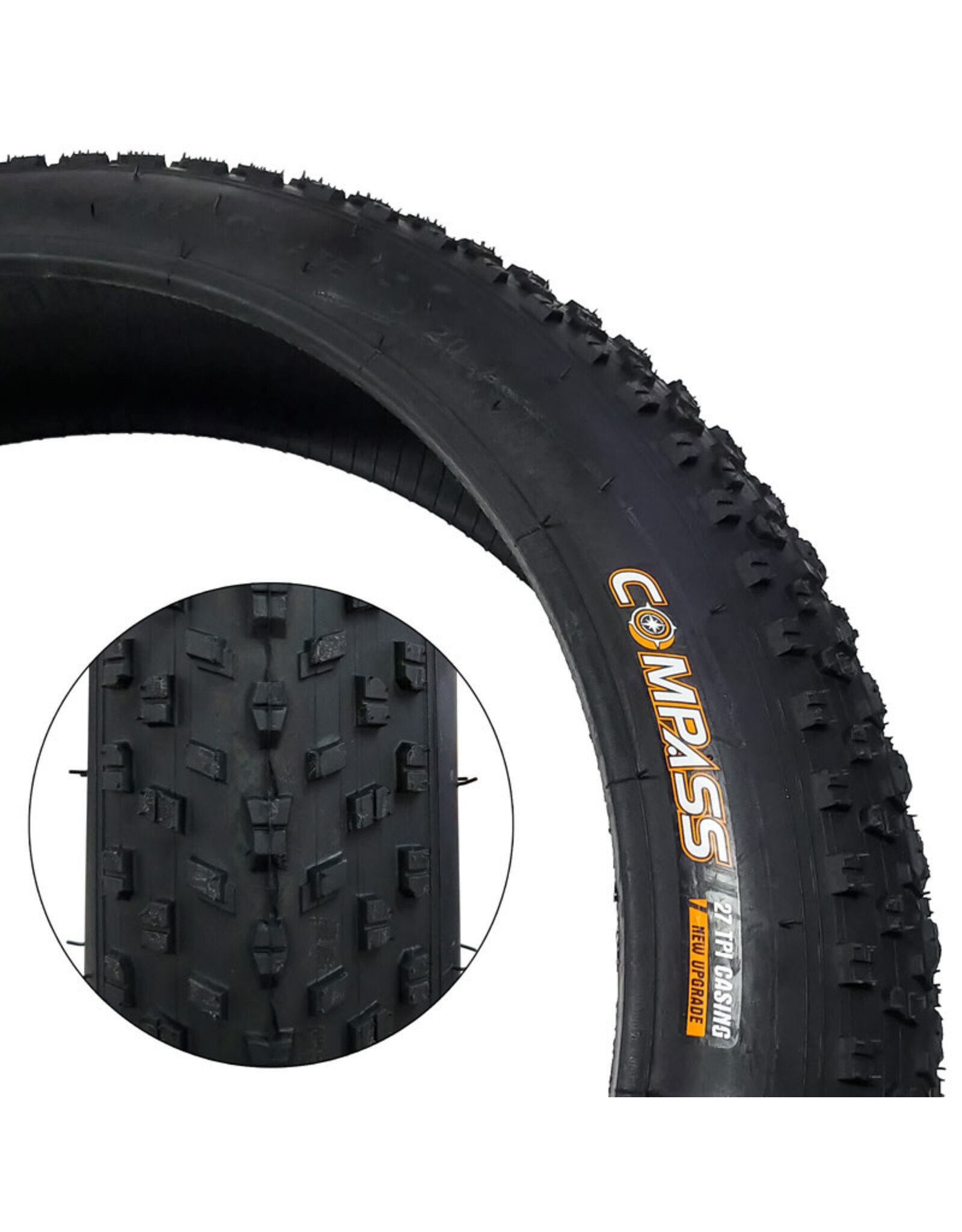 Damco Compass 26" x 4.00" Knobby Tire