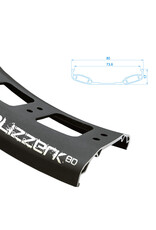 Alex Rims Alexrims Blizzerk 80 26" Fat Bike Rim 32h