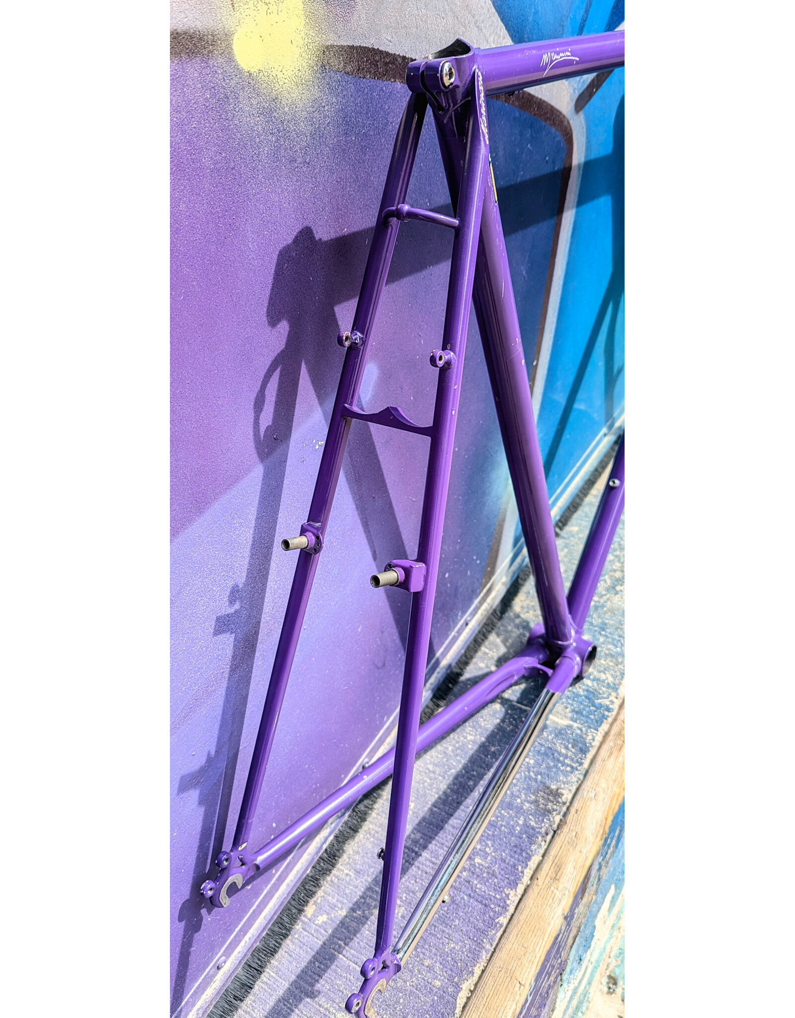 Marinoni Refurbished Marinoni Turismo Frameset 60cm Seat Tube 58cm Top Tube Purple