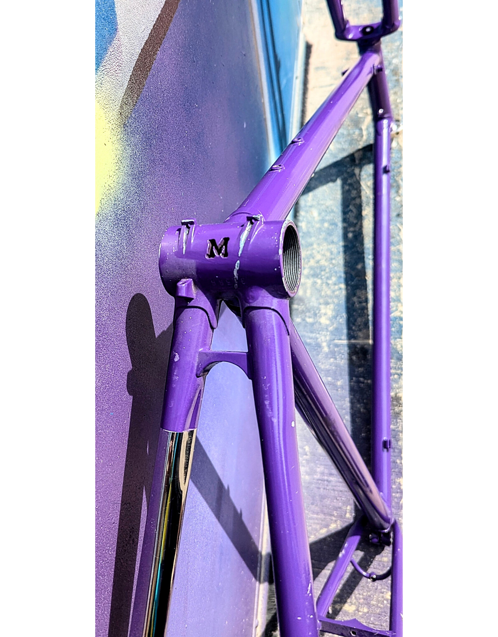 Marinoni Refurbished Marinoni Turismo Frameset 60cm Seat Tube 58cm Top Tube Purple