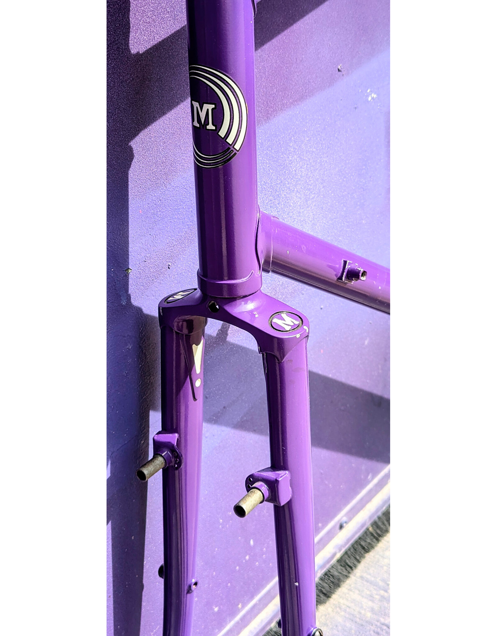 Marinoni Refurbished Marinoni Turismo Frameset 60cm Seat Tube 58cm Top Tube Purple