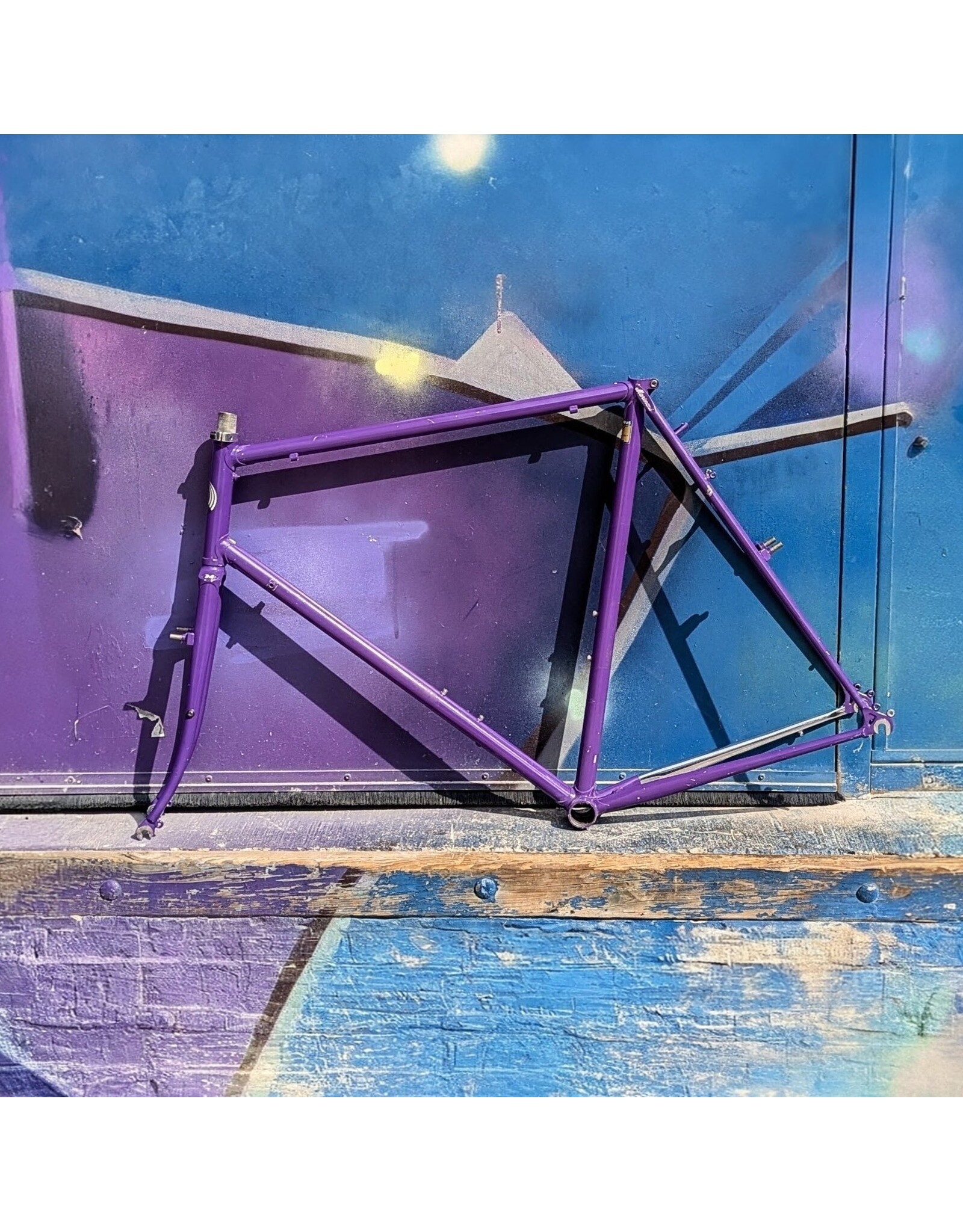 Marinoni Refurbished Marinoni Turismo Frameset 60cm Seat Tube 58cm Top Tube Purple