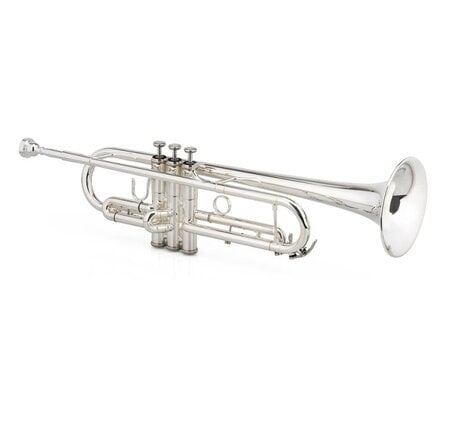 Jupiter 1602S-LTR Bb Trumpet Silver Plate