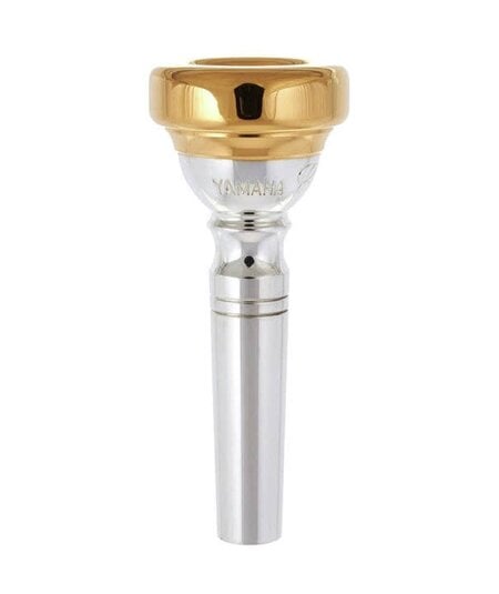 Yamaha 14F4 Flugelhorn mouthpiece; Gold-Plated Rim/Cup