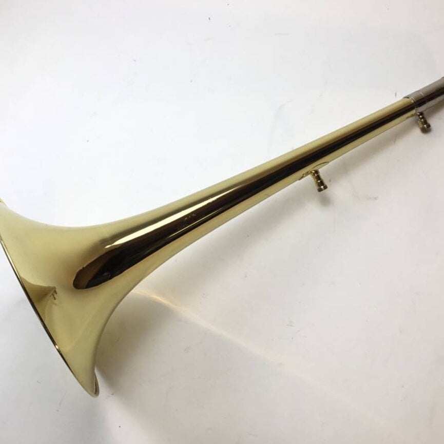 Used Edwards 1311CF Lacquered Yellow Brass Bass Trombone Bell [14945]