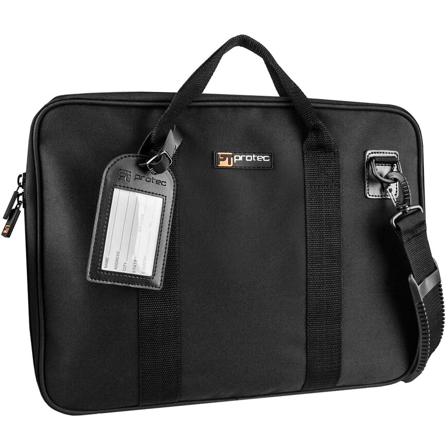 Protec P6 Slim Portfolio Bag, Size Large (Black)